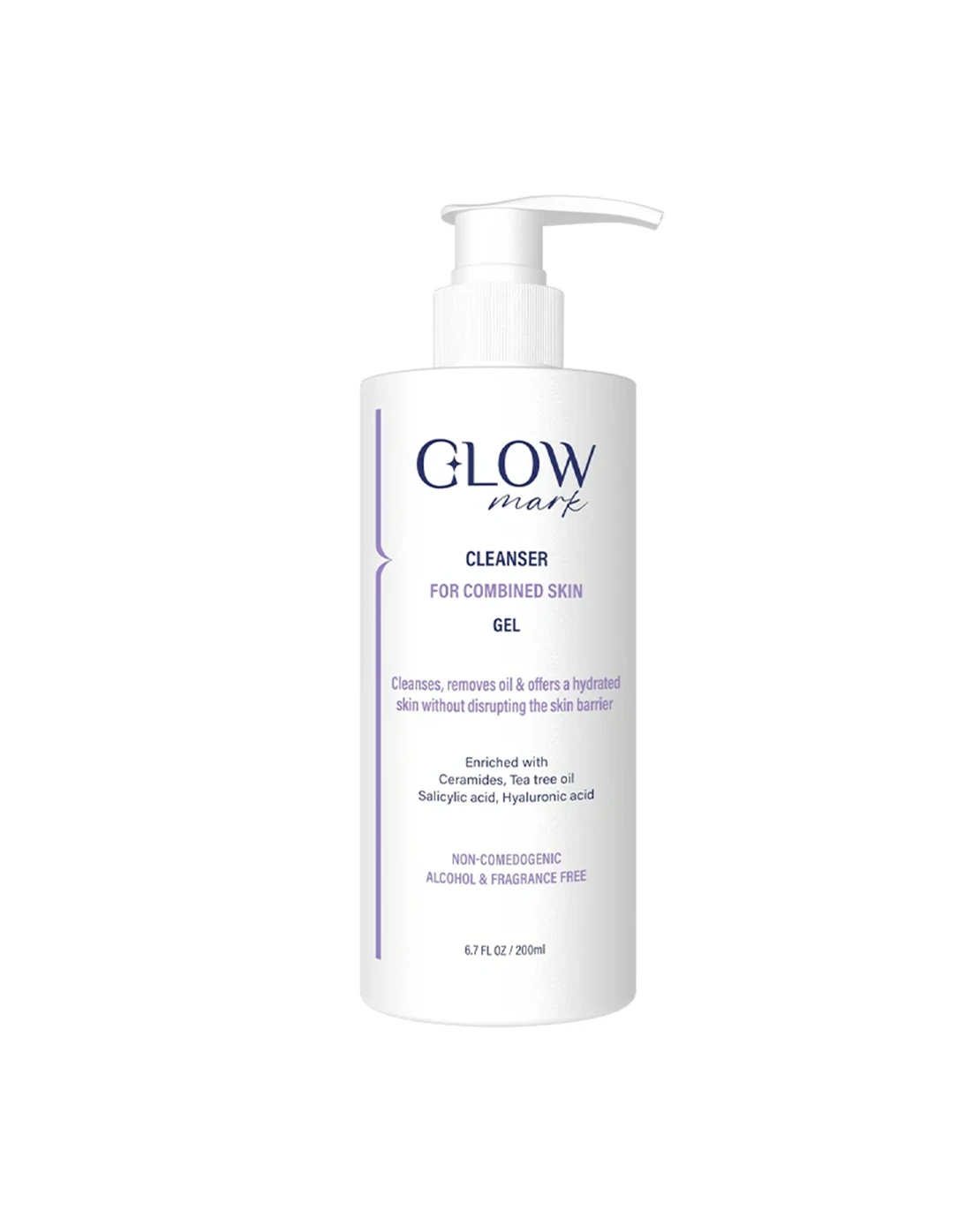 glowmark cleanser gel for combined skin