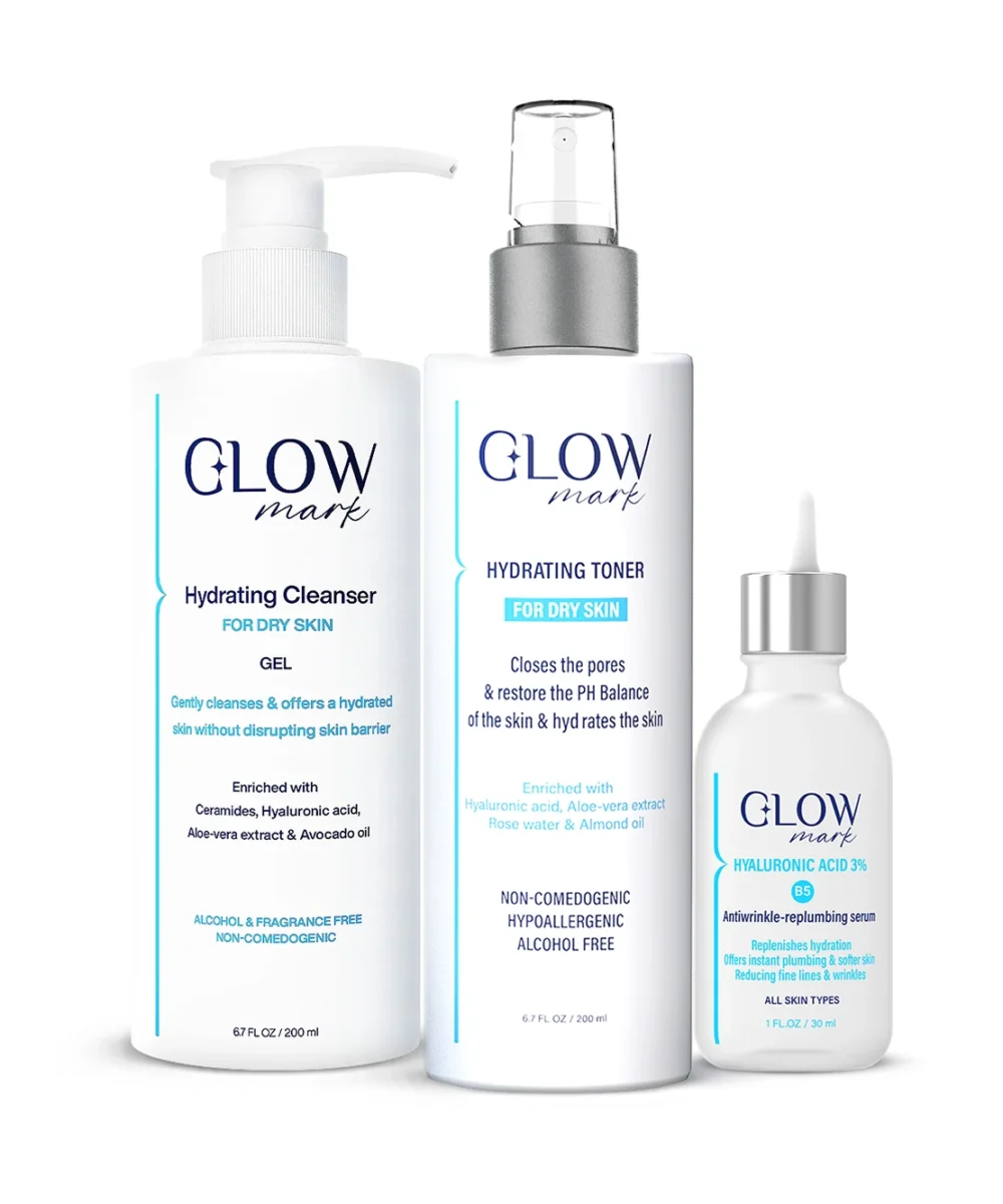 3 steps Glowmark Daily Routine for Dry skin